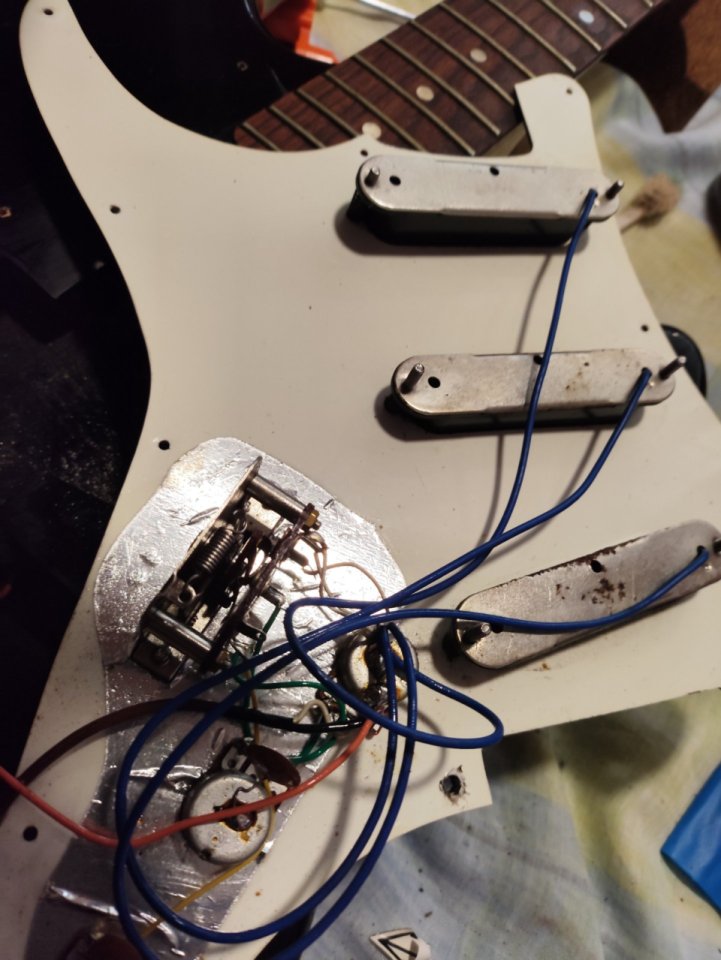 Guitarra eléctrica Vintage Big Sound de 1982