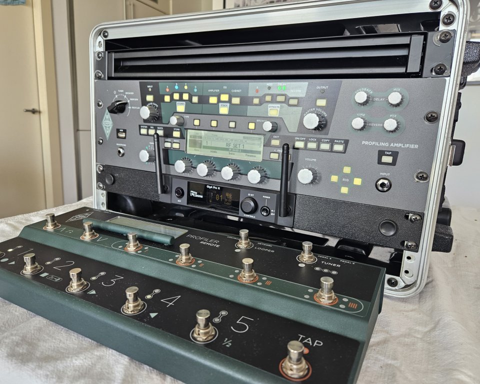 Kemper Profiler Rack + Remote + Wireless + Rack 6U PRO – Plug&Play directo