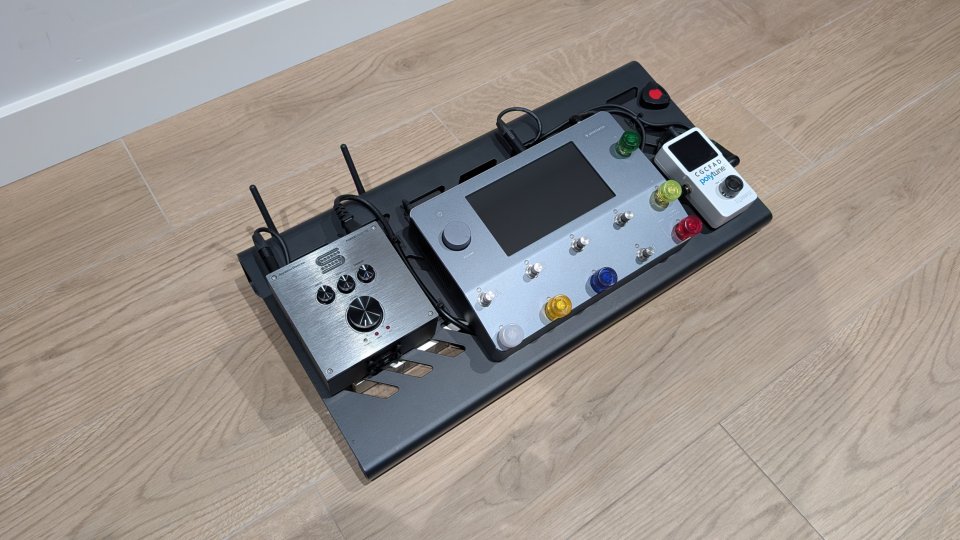 Pedalera Quad Cortex EW-D Power Stage 170 PolyTune 3