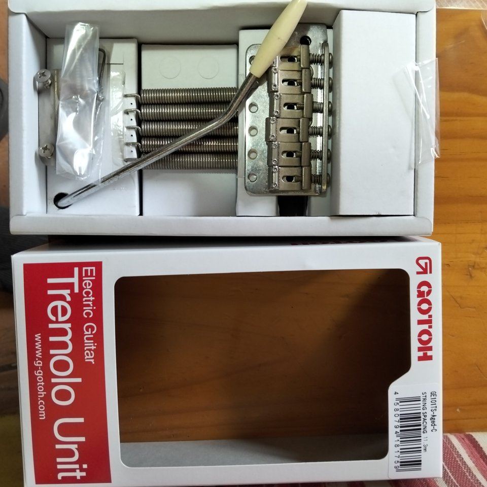 Puente Stratocaster Gotoh Aged Nuevo