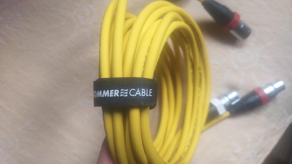 Pareja de cables de audio profesional Sommer Cable de segunda mano · Foto 2 de 7 · Zaragoza · 70 €