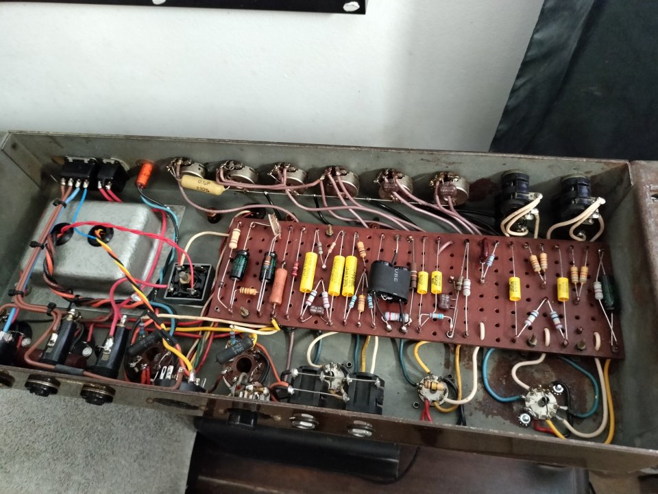 1968 Marshall JMP 50 Plexi 1987 Small Box