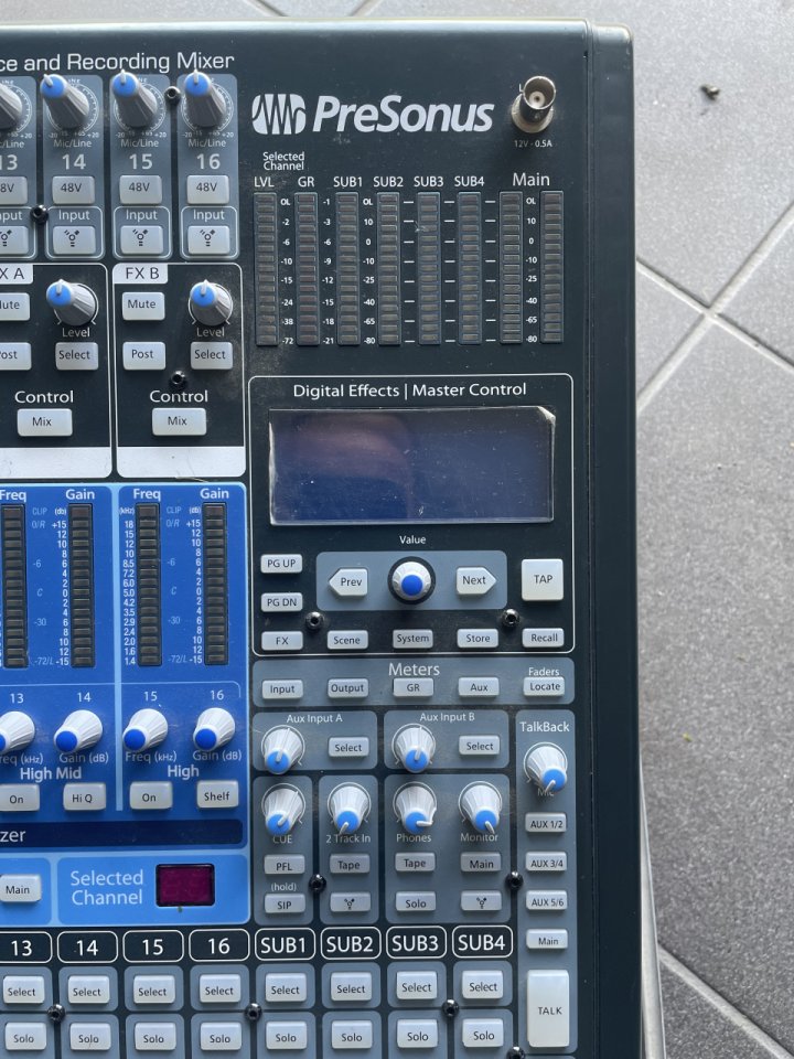 Mesa PRESONUS STUDIOLIVE 16.4.2 + Flight case (Envío incluido)