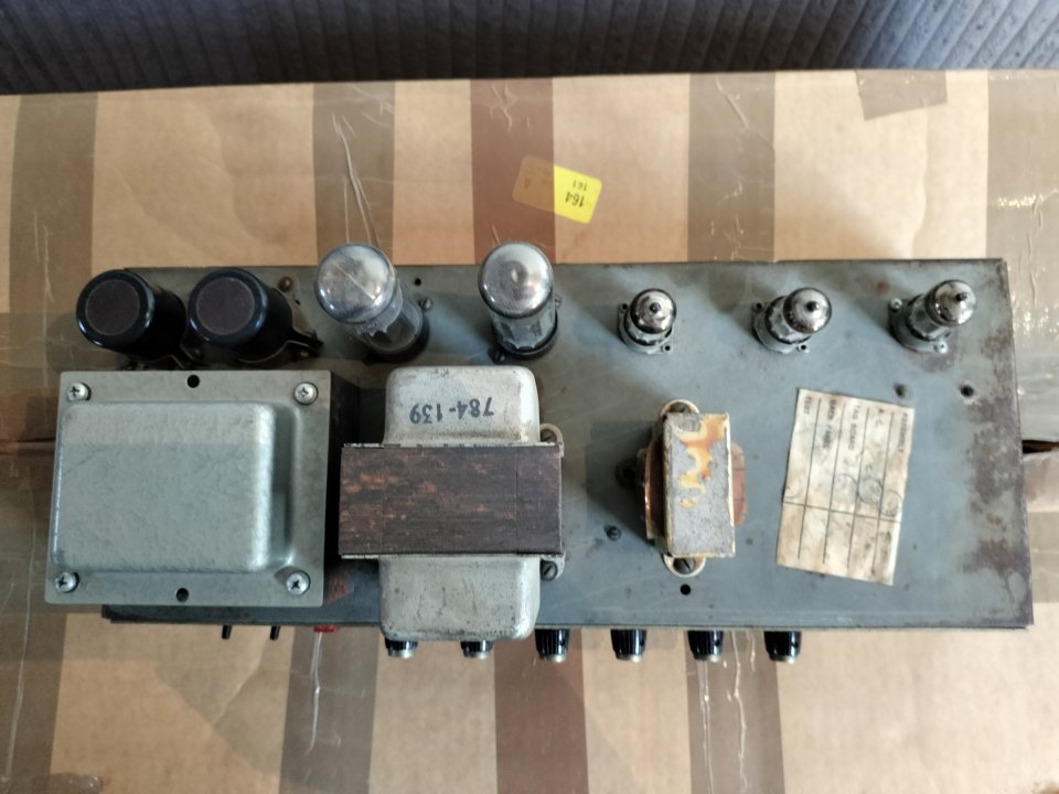 1968 Marshall JMP 50 Plexi 1987 Small Box