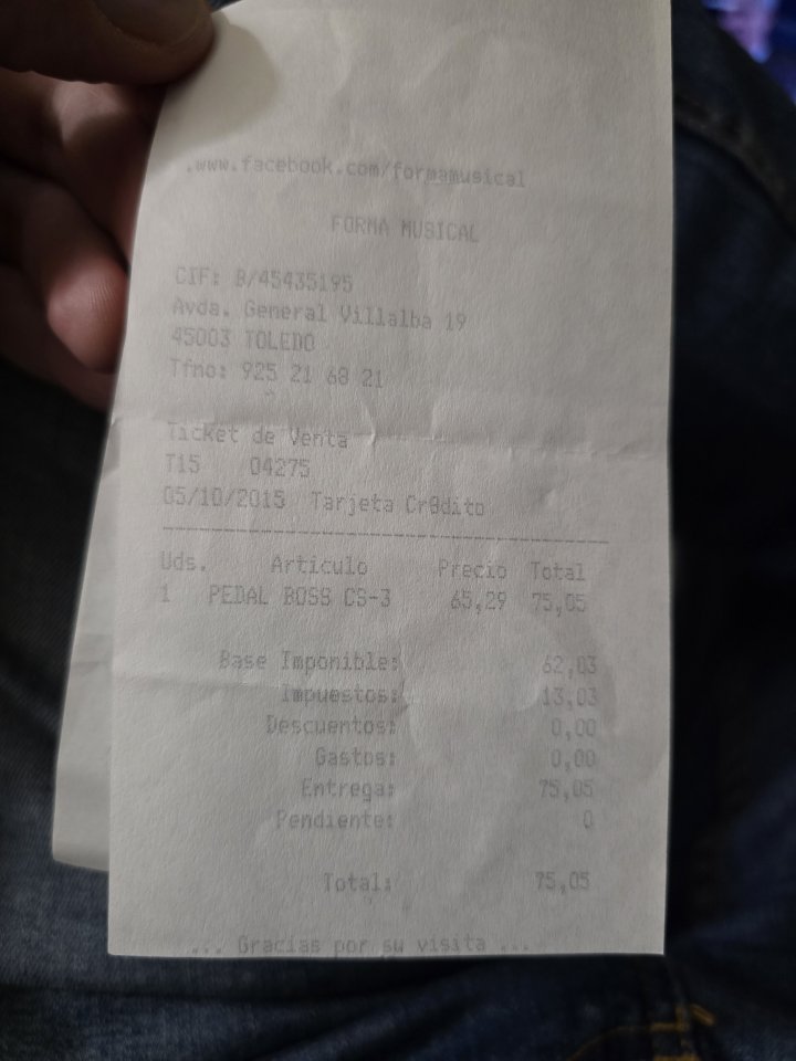 Compression Sustainer Boss