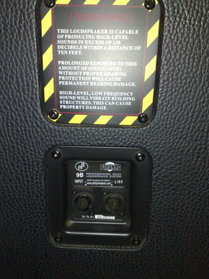 Pantalla/Bafle 9B Phil Jones