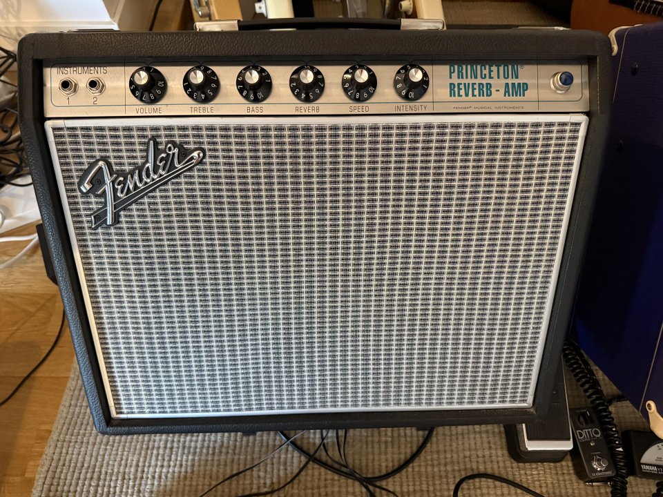 Fender Princeton Reverb Custom 68 /cambios/