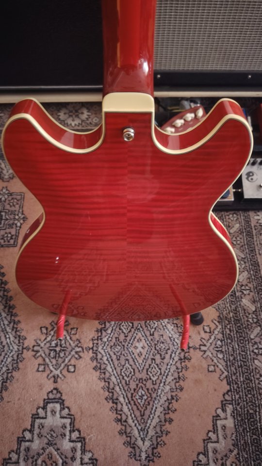 IBANEZ AS93FM Artcore Expressionist Transparent Cherry Red