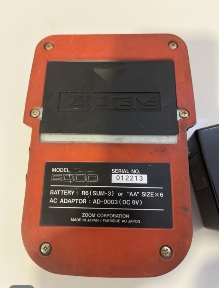 Pedal Zoom Driver 5000 de segunda mano · Foto 3 de 3 · Madrid · 100 €