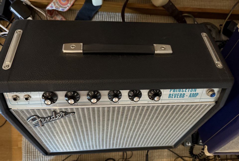 Fender Princeton Reverb Custom 68 /CAMBIOS DENTRO/ de segunda mano · Foto 2 de 5 · Madrid · 1100 €