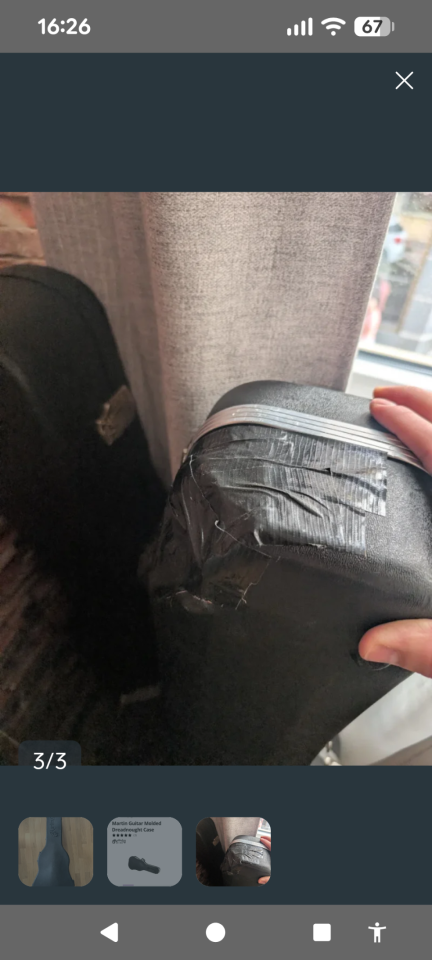 Martin estuche rígido de segunda mano · Foto 3 de 3 · Palencia · 125 €