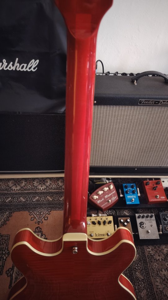 IBANEZ AS93FM Artcore Expressionist Transparent Cherry Red