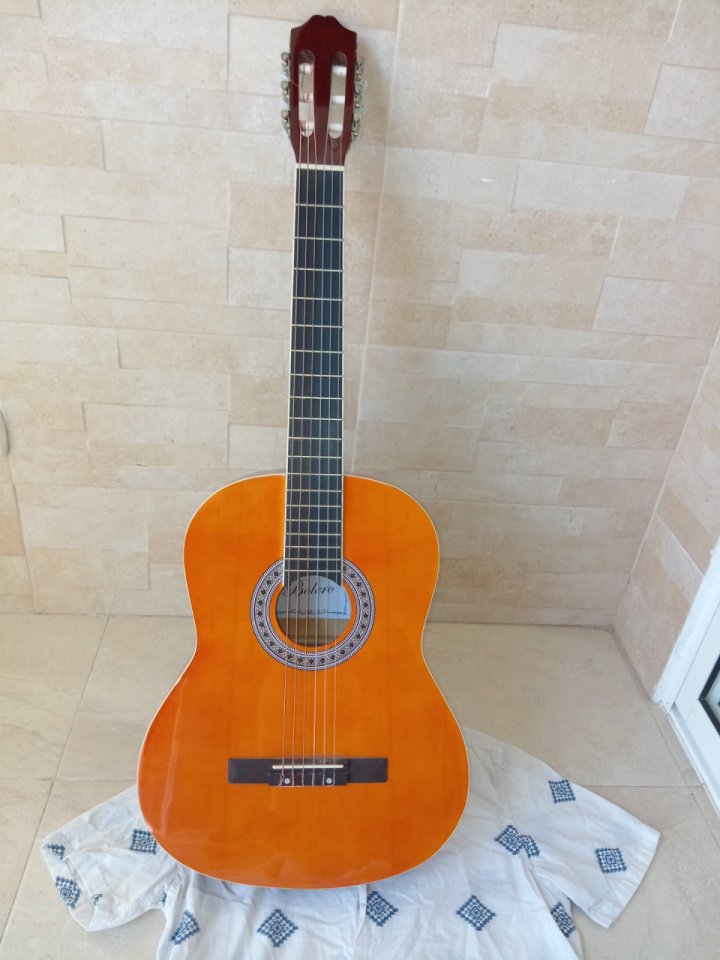 Guitarra clásica Bolero — Estado impecable | Perfecto para principiantes de segunda mano · Foto 1 de 8 · Málaga · 95 €