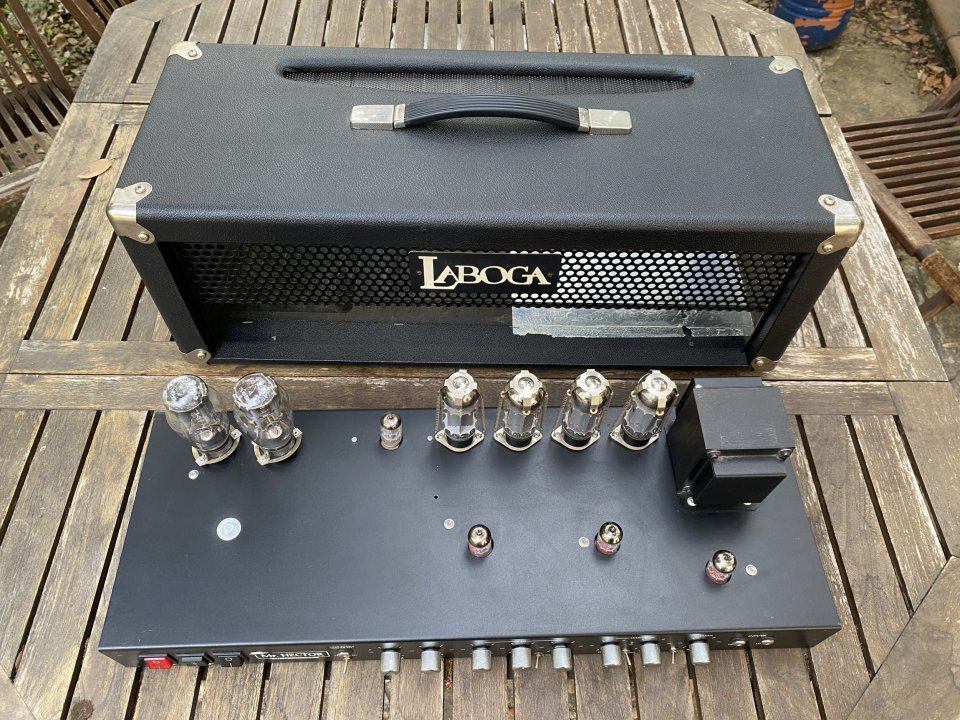 Laboga Mr. Hector Duo Master Mk II – 50W / 100W – Made in Poland – Válvulas – Excelente estado de segunda mano · Foto 2 de 10 · Barcelona · 875 €