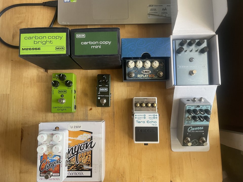 Pedales Efectos Guitarra - MXR, EHX, KEELEY, FENDER, T-REX