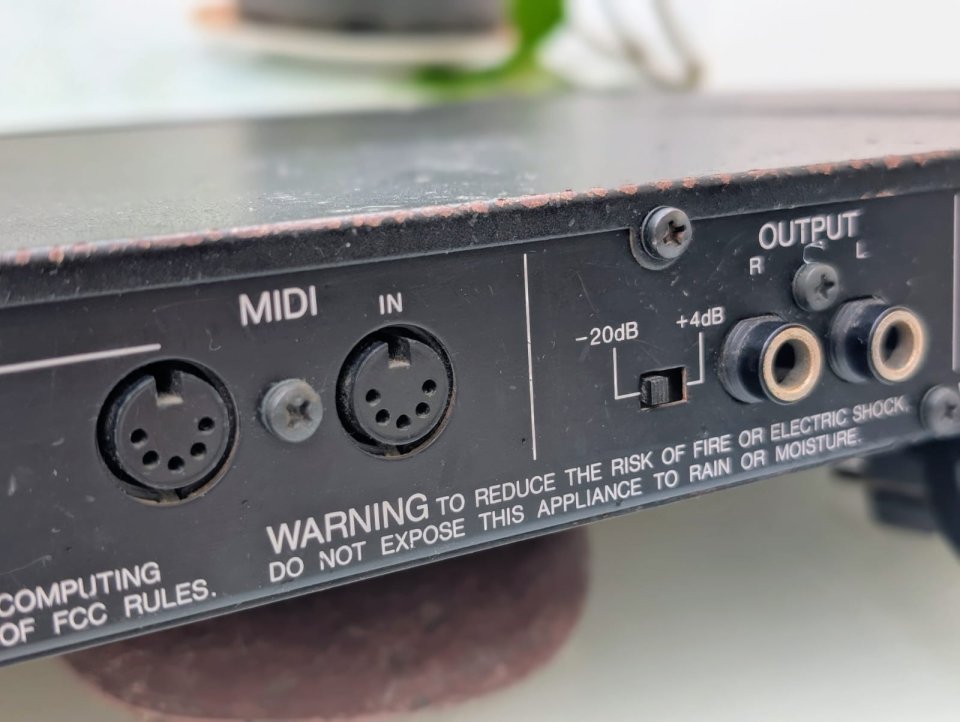 Multiefecto Yamaha SPX900 ¡El legado de los 90's!