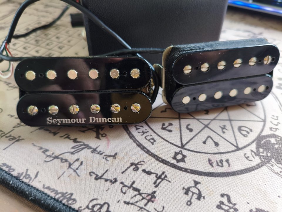[VENDO] HSH Seymour Duncan (TB-59/SSL-3 RWRP/ '59) + Free-Way Switch 10-way de segunda mano · Foto 9 de 9 · Pontevedra · 235 €