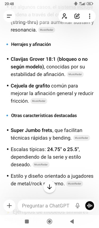 Washburn parallaxe negra