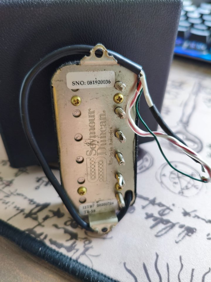 [VENDO] HSH Seymour Duncan (TB-59/SSL-3 RWRP/ '59) + Free-Way Switch 10-way de segunda mano · Foto 7 de 9 · Pontevedra · 235 €