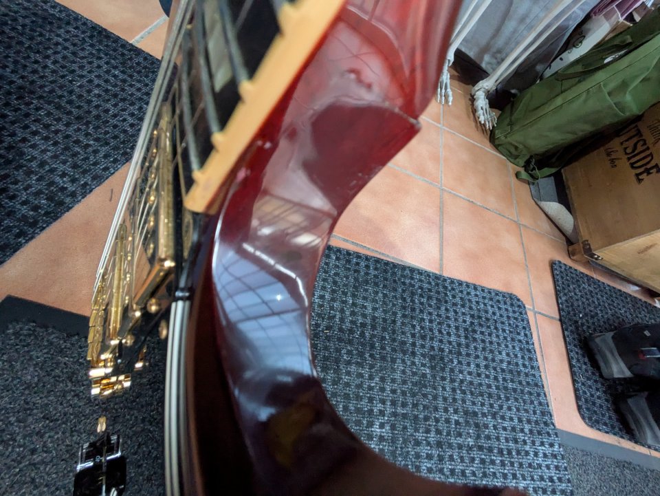 Gibson SG-3 Heritage Cherry Limited Edition 2007, (reparada) envío incluido de segunda mano · Foto 6 de 10 · Madrid · 1700 €