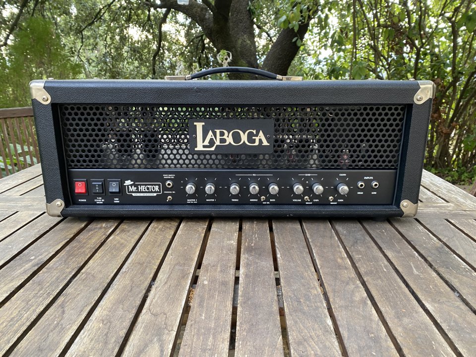 Laboga Mr. Hector Duo Master Mk II – 50W / 100W – Made in Poland – Válvulas – Excelente estado de segunda mano · Foto 10 de 10 · Barcelona · 875 €