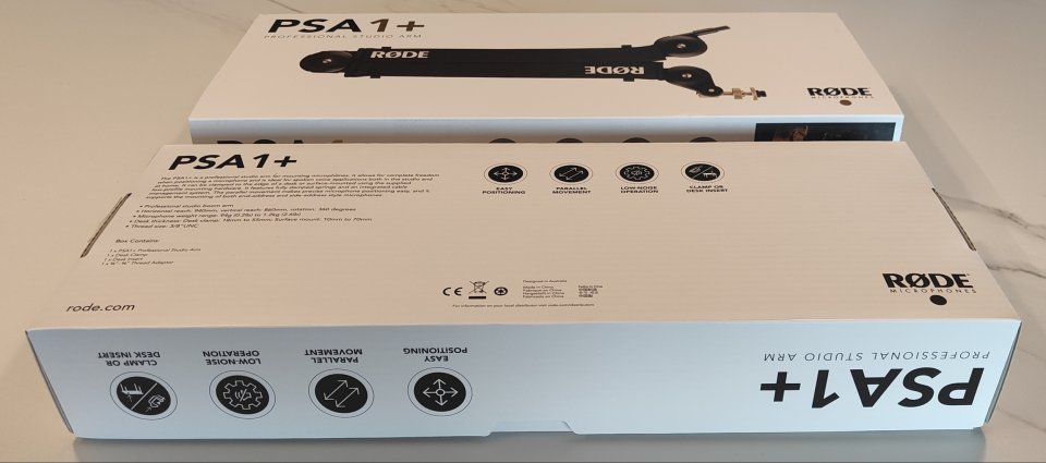 Brazo de micrófono profesional Rode PSA1+ (2026) de segunda mano · Foto 5 de 5 · Araba · 70 €