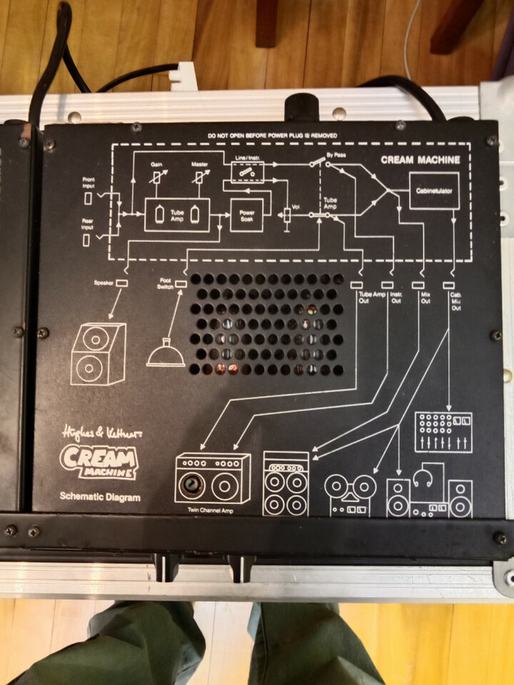 Hughes & Kettner Crunch Master + Cream Machine