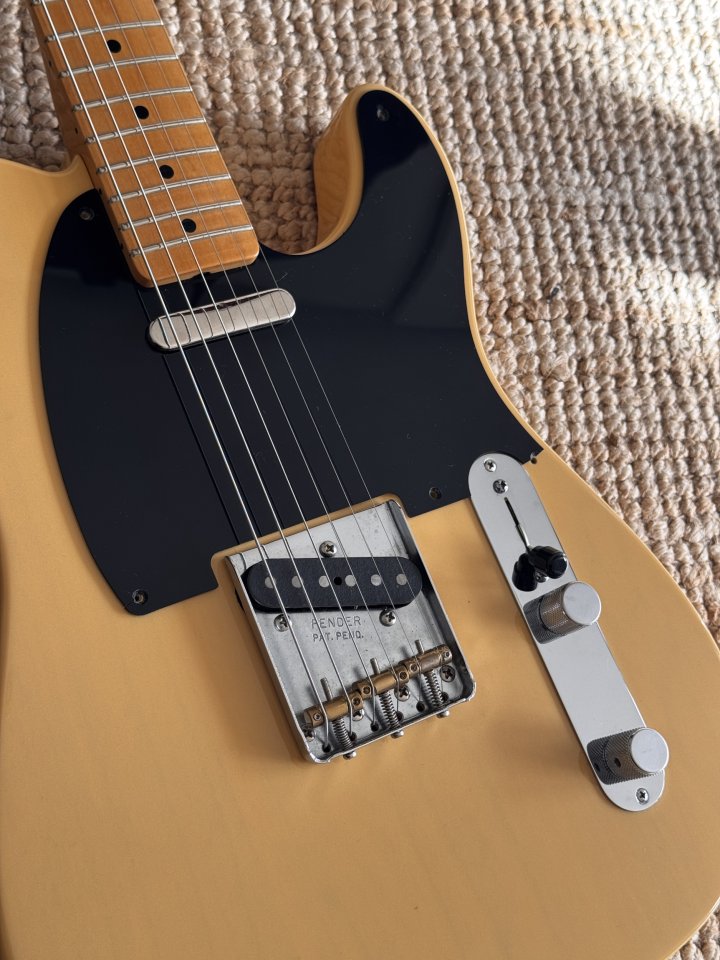 Telecaster BAJA de solo 3kg !