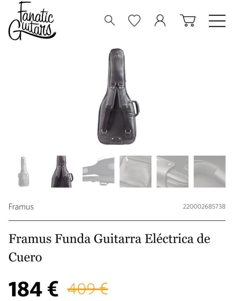 Schecter Nick Johnston HSS AF + Funda cuero Framus de segunda mano · Foto 10 de 10 · A Coruña · 650 €