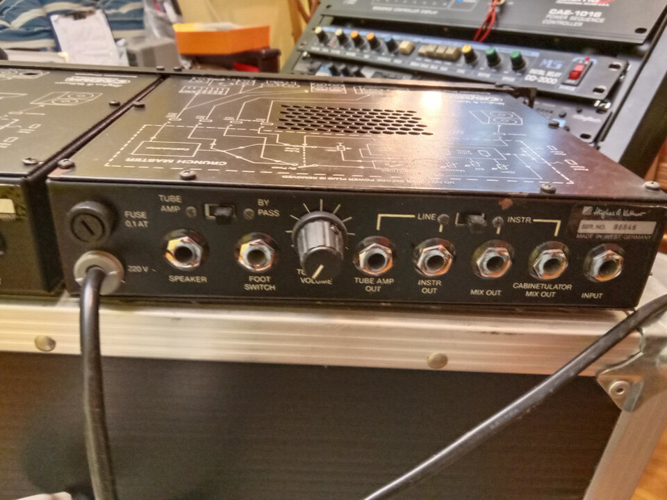 Hughes & Kettner Crunch Master + Cream Machine