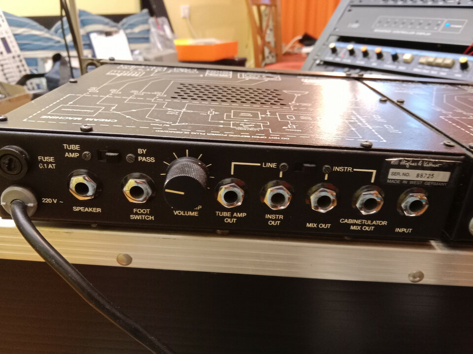 Hughes & Kettner Crunch Master + Cream Machine