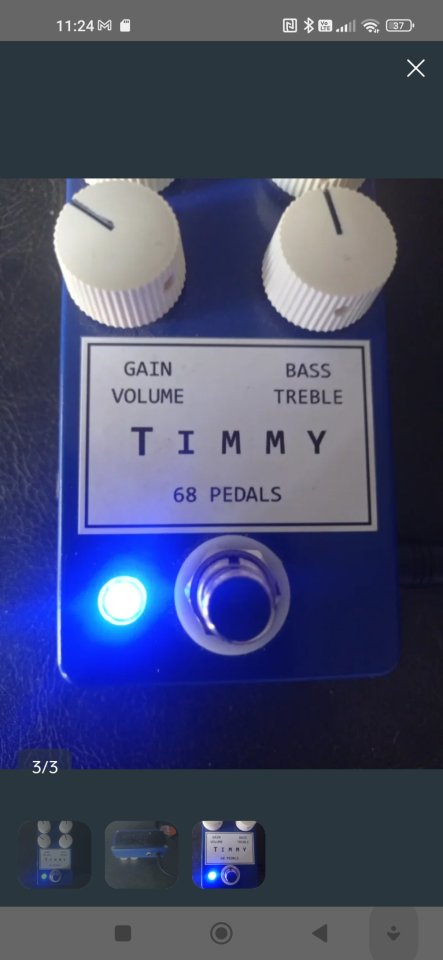 Timmy 68 pedals overdrive de segunda mano · Foto 1 de 3 · Barcelona · 50 €
