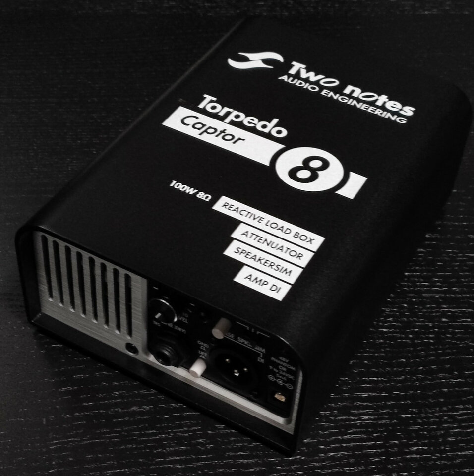 Caja de carga y atenuador Torpedo Captor 8 ohms