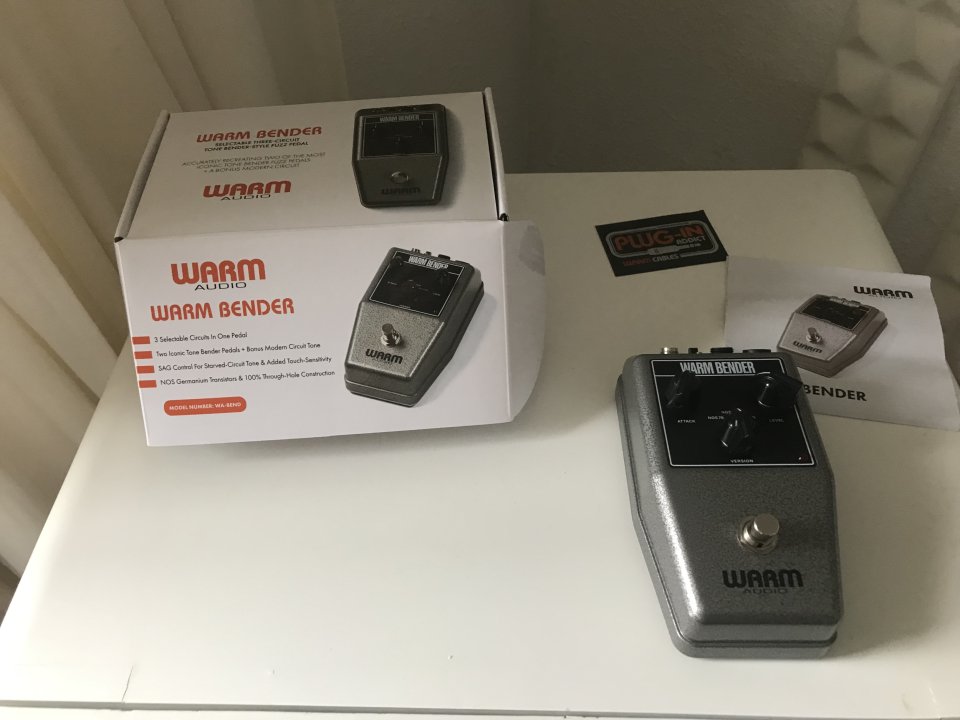 Warm Bender Fuzz de Warm Audio (envió incluido!)
