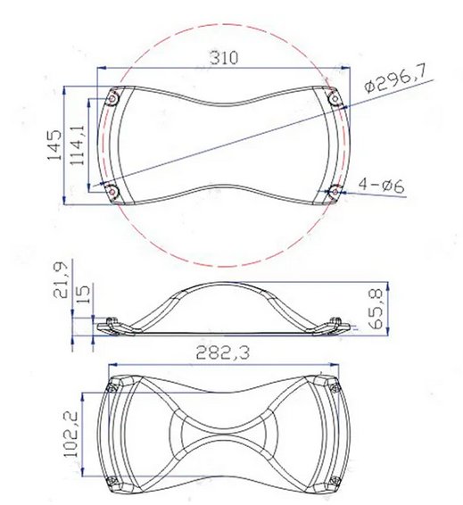 6 Speaker Phase Line Array