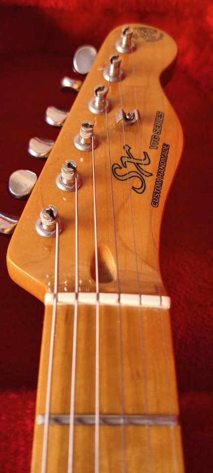 Guitarra SX VTG Custom Telecaster + Estuche de segunda mano · Foto 7 de 10 · Asturias · 180 €