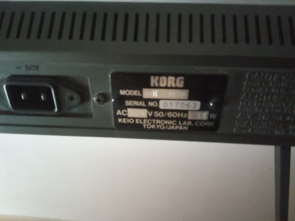 KORG DW 6000 de segunda mano · Foto 6 de 7 · Illes Balears · 300 €