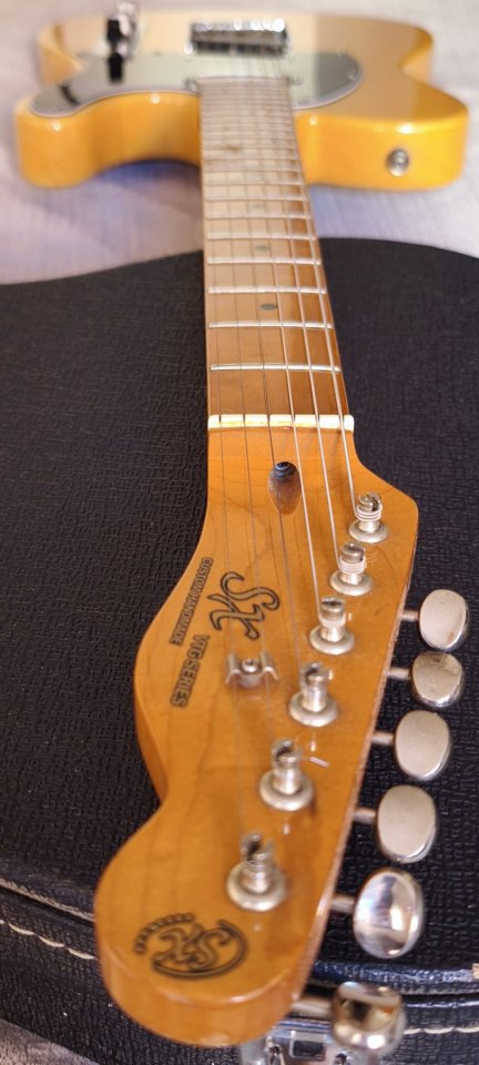 Guitarra SX VTG Custom Telecaster + Estuche de segunda mano · Foto 9 de 10 · Asturias · 180 €