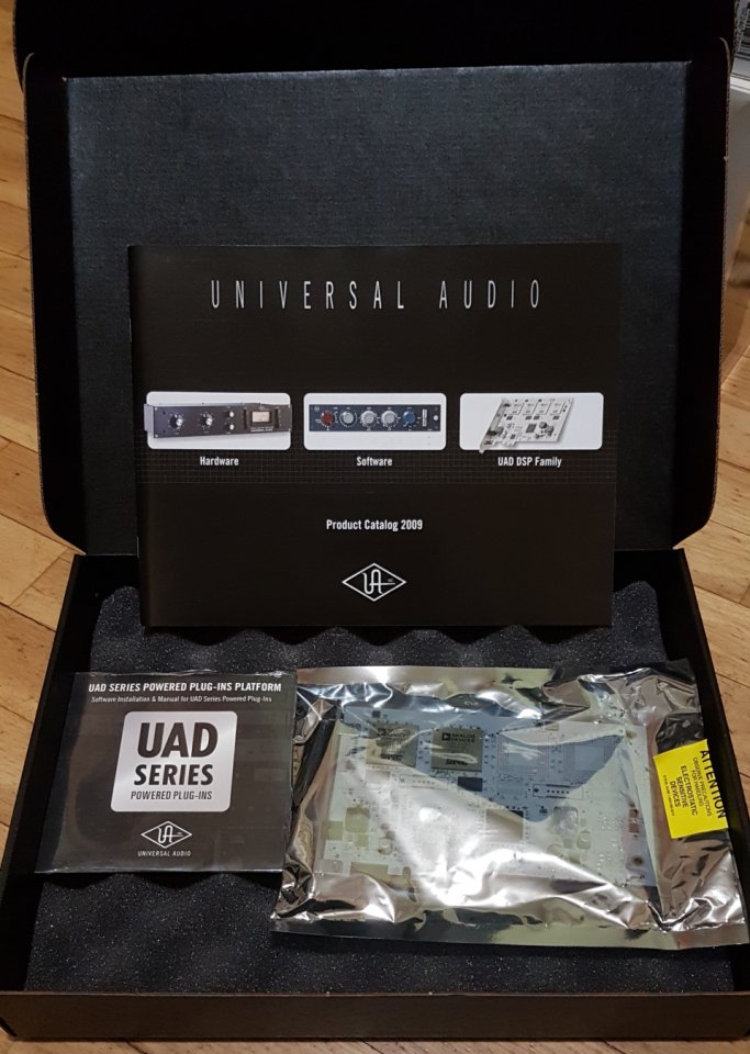 UAD 2 DUO pcie con 19 plugins