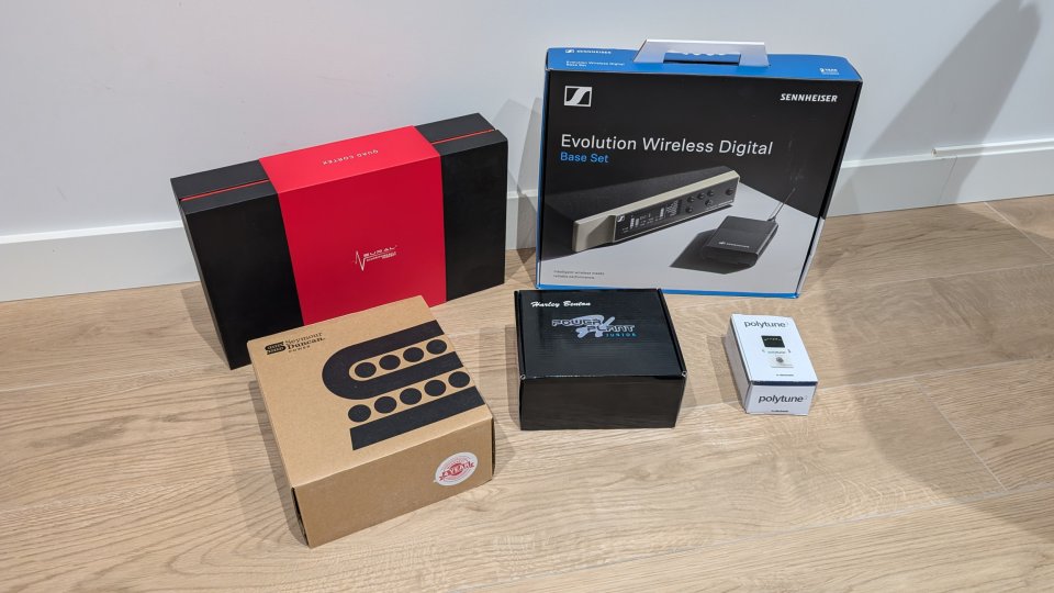 Pedalera Quad Cortex EW-D Power Stage 170 PolyTune 3