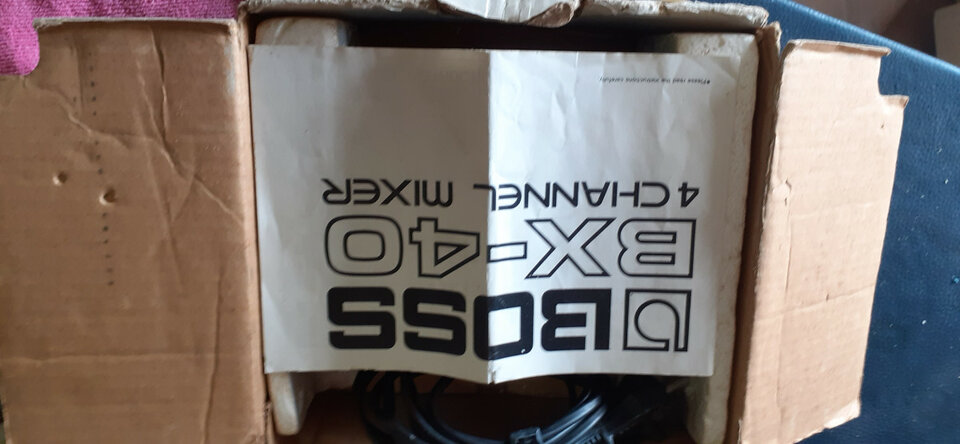 Boss BX-40   4 channel mixer