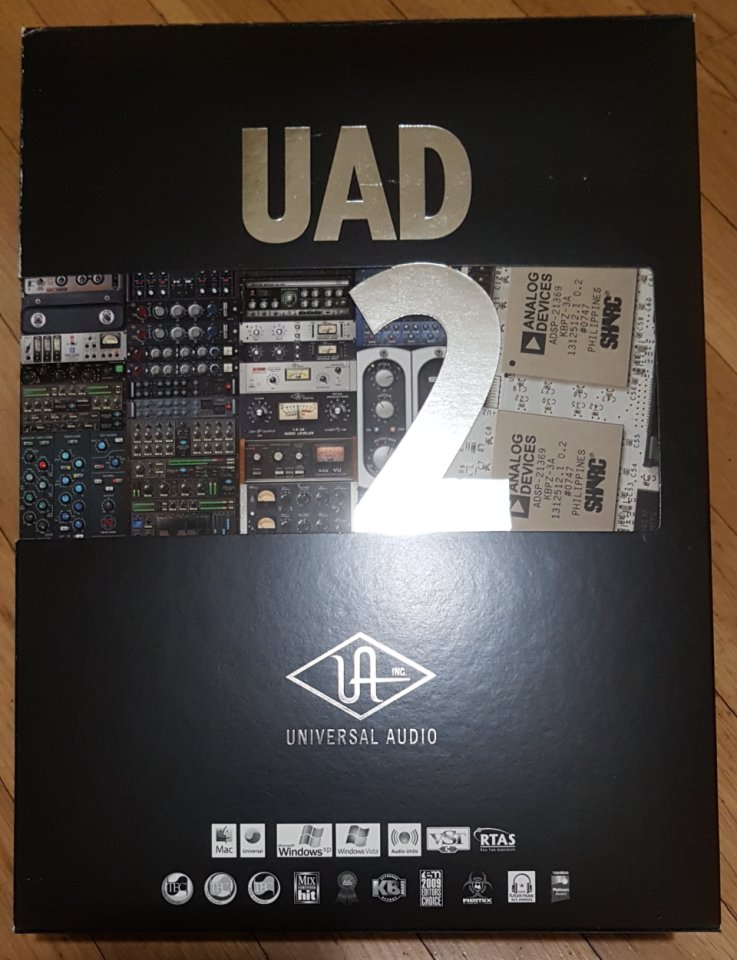 UAD 2 DUO pcie con 19 plugins