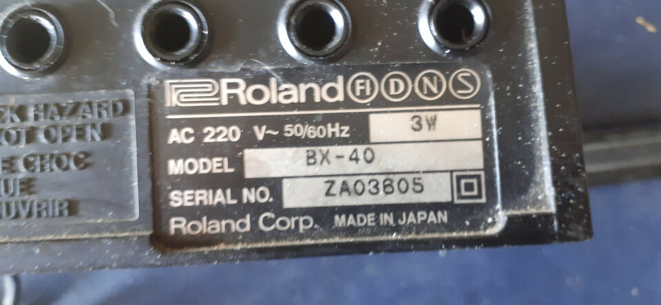 Boss BX-40   4 channel mixer