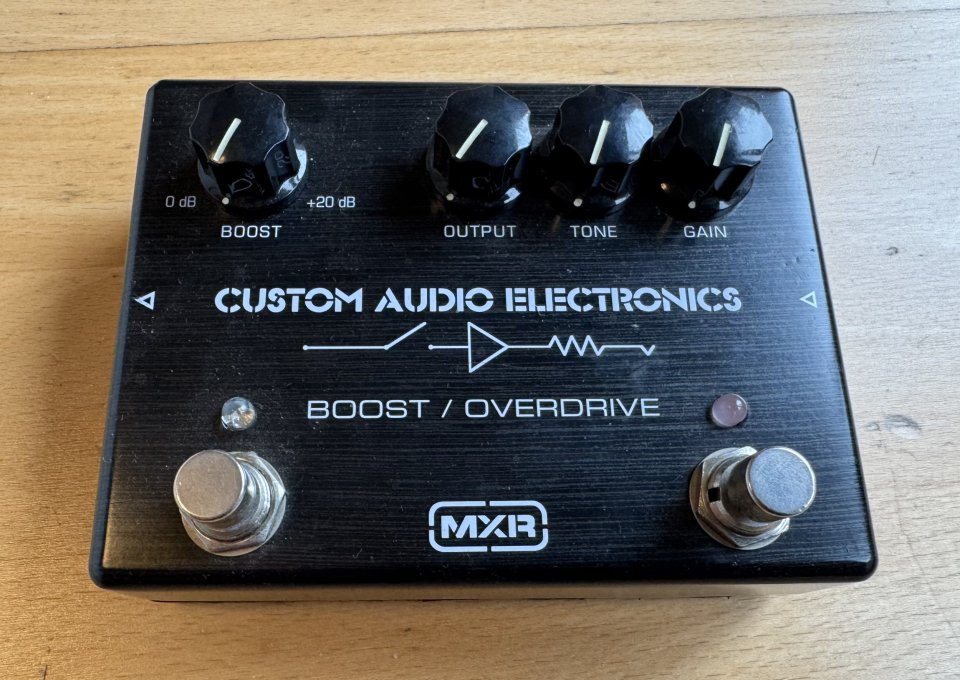 MXR MC-402 Boost Overdrive