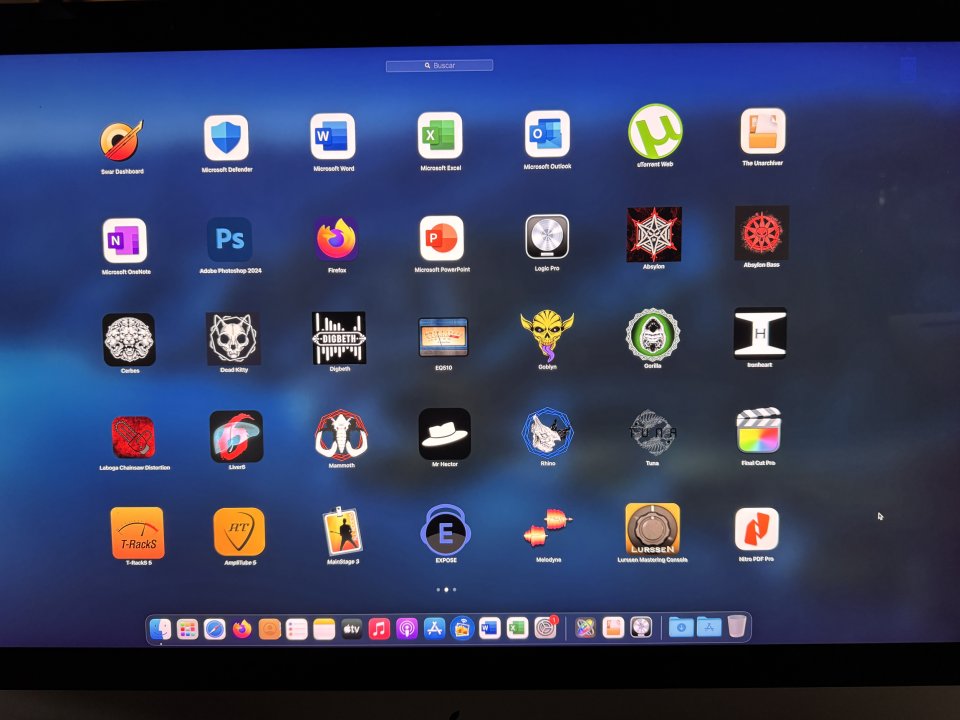 iMac 27” 2015 retina 5k estudio de grabación