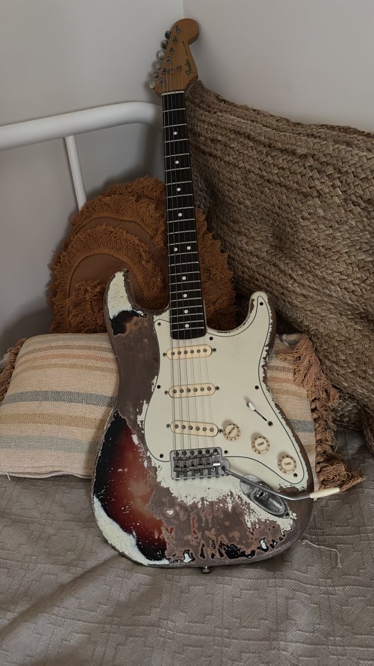 Stratocaster partscaster fender de segunda mano · Foto 1 de 5 · Toledo · 1200 €