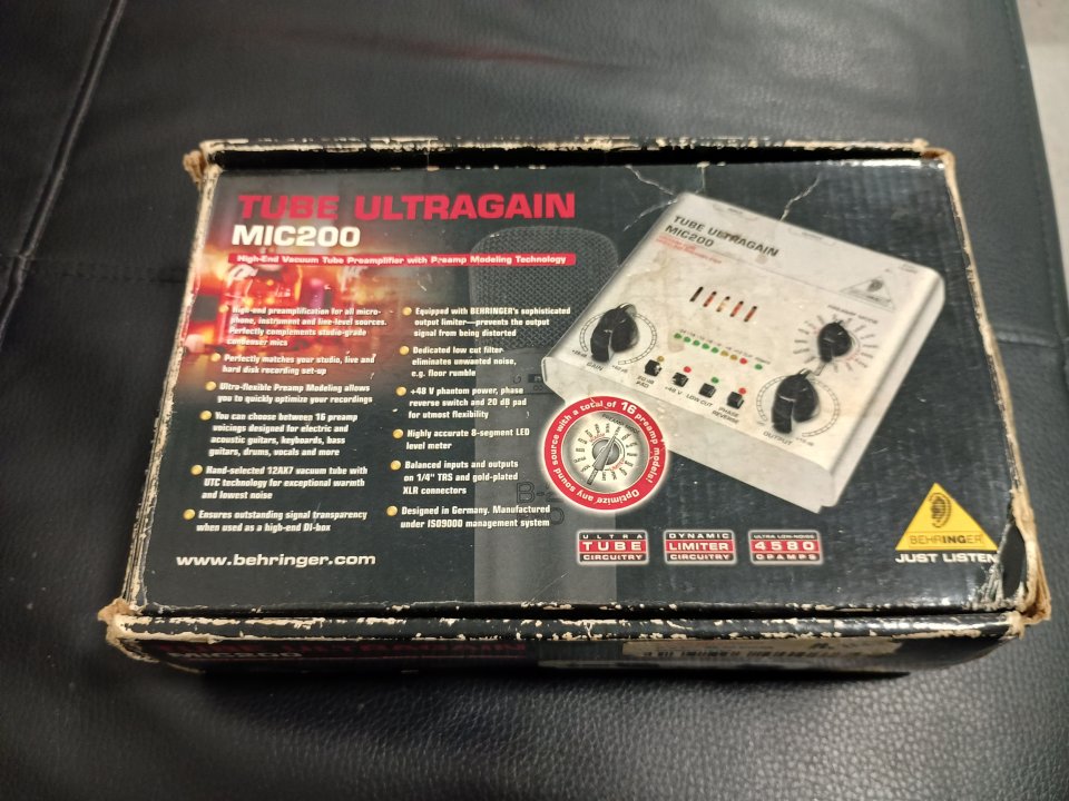 Behringer MIC200 de segunda mano · Foto 4 de 4 · Málaga · 30 €