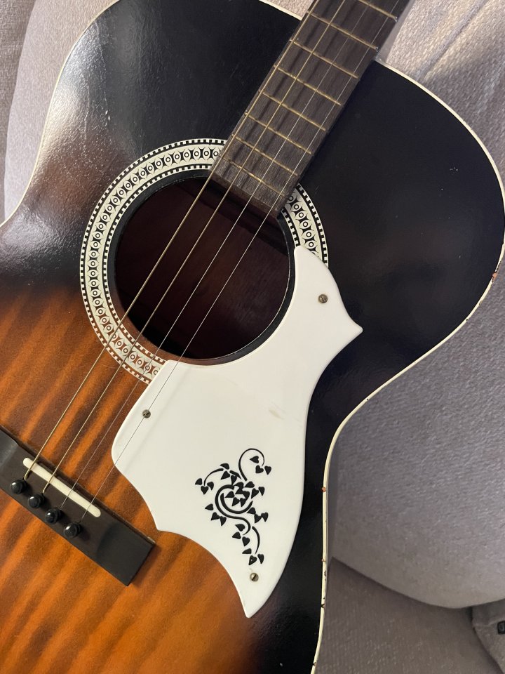 Guitarra tenor Harmony Stella años 50-60’s