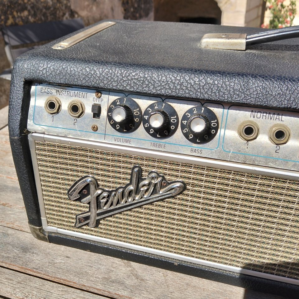Fender Bassman "Drip Edge" de 1968 de segunda mano · Foto 3 de 8 · Illes Balears · 1500 €