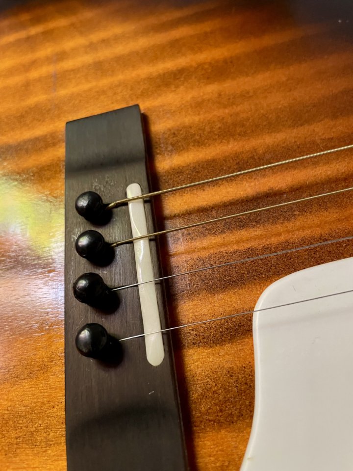 Guitarra tenor Harmony Stella años 50-60’s